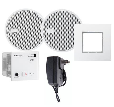 In Wall Bluetooth Audio Receiver + Two 2.5