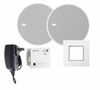 In Wall Bluetooth Audio Receiver + Two 5" In Ceiling Speakers