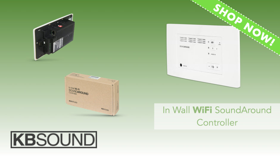 Home Audio System In Wall Bluetooth Audio Receiver