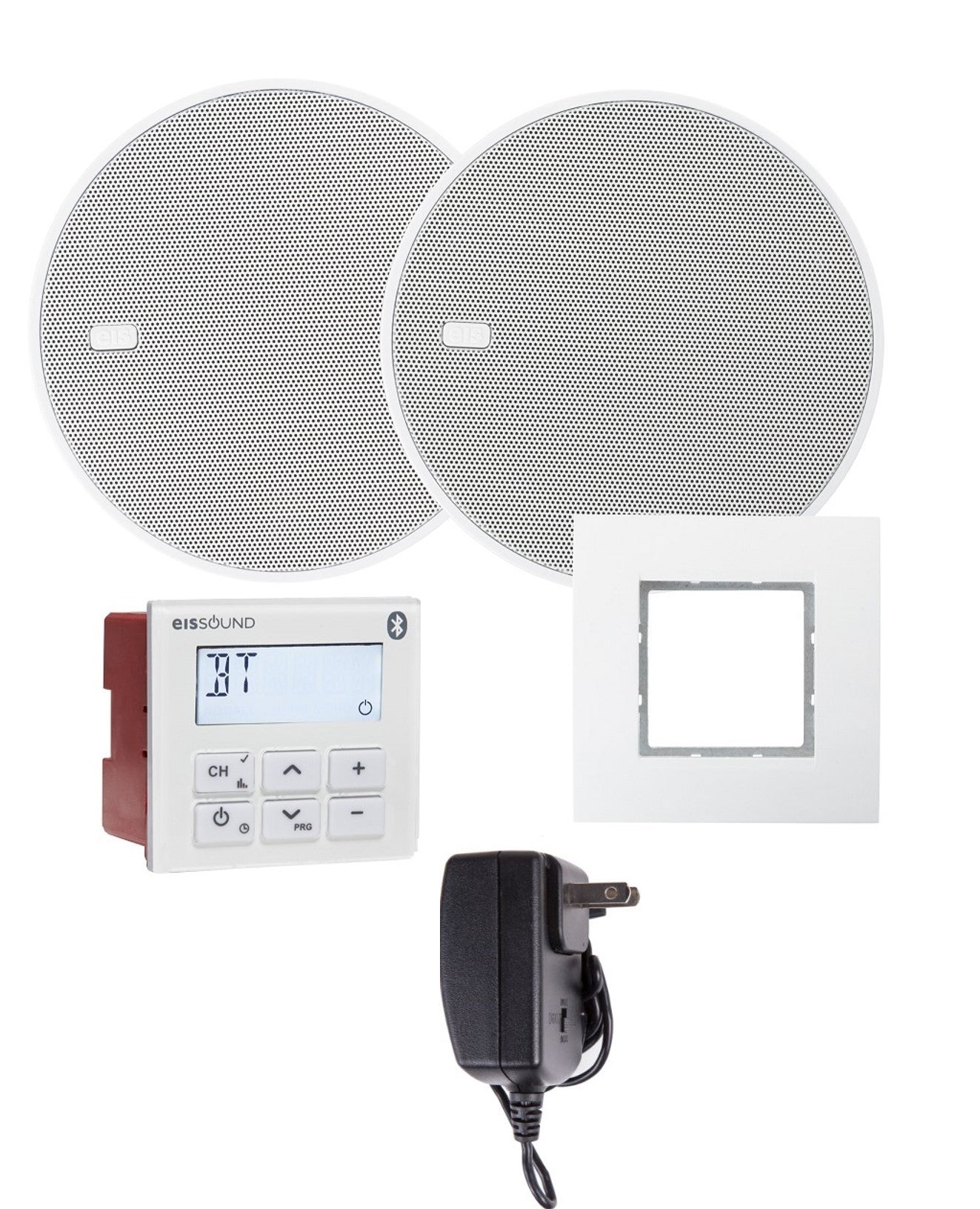 In Wall PREMIUM Bluetooth Audio Receiver USA Kit 5"